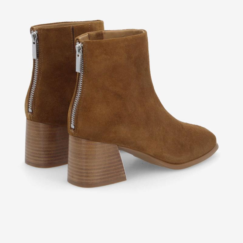 SKARA BOOTS W - SUEDE - COGNAC